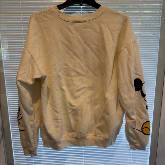 Vintage Mickey and Minnie Cream crewneck Sweatshirt - Picture 2 of 4